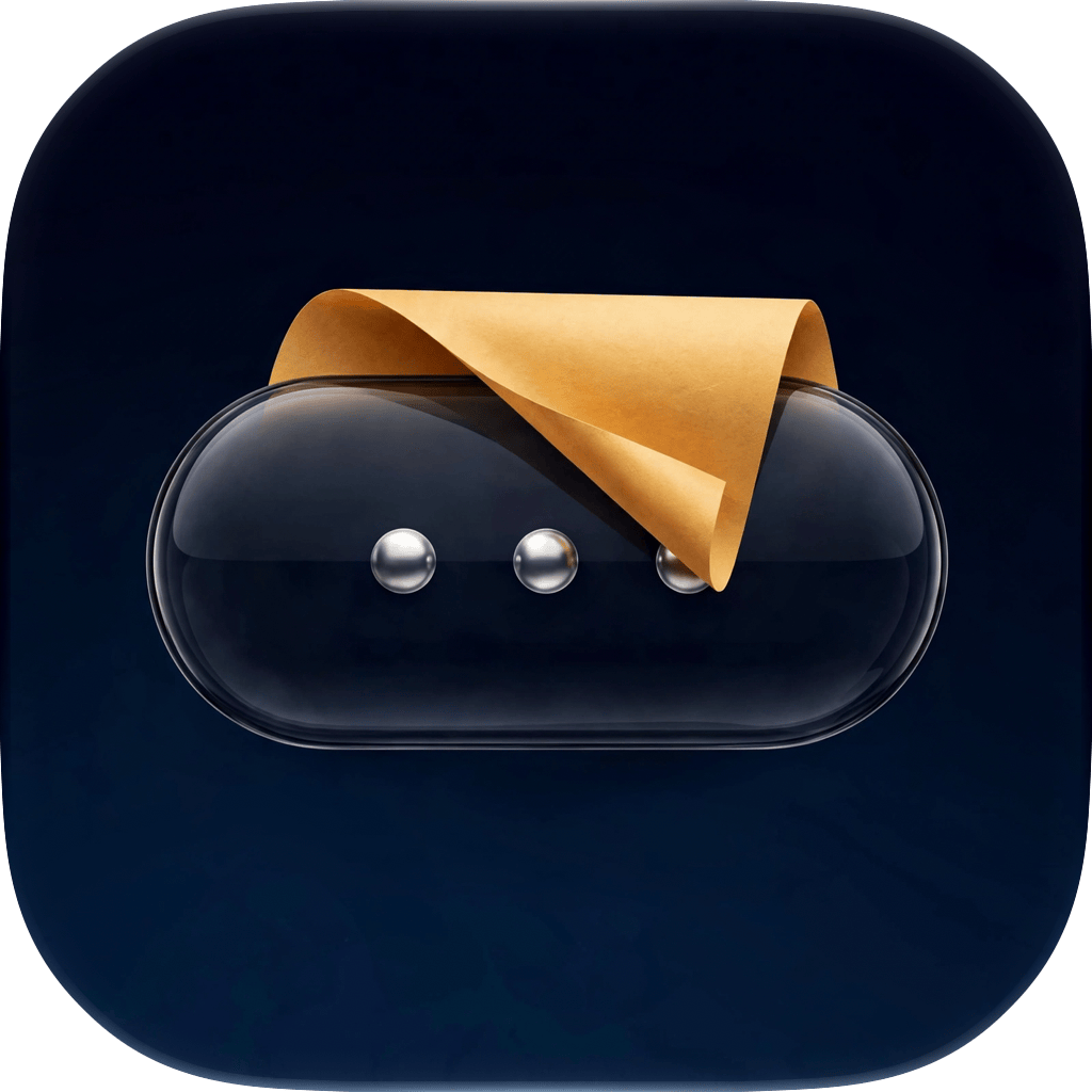 Tuck app icon, 1024 pixel version